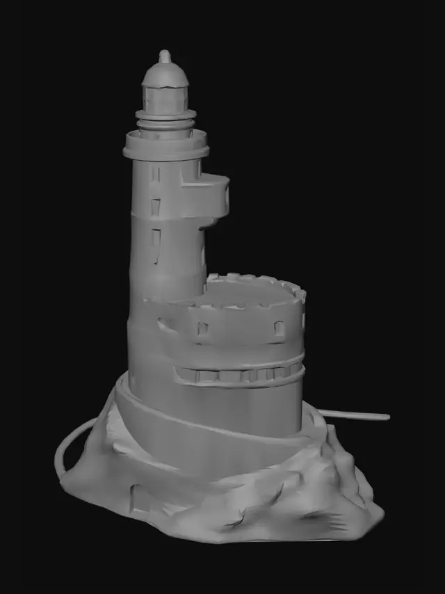 3D model for Lighthouse Glow