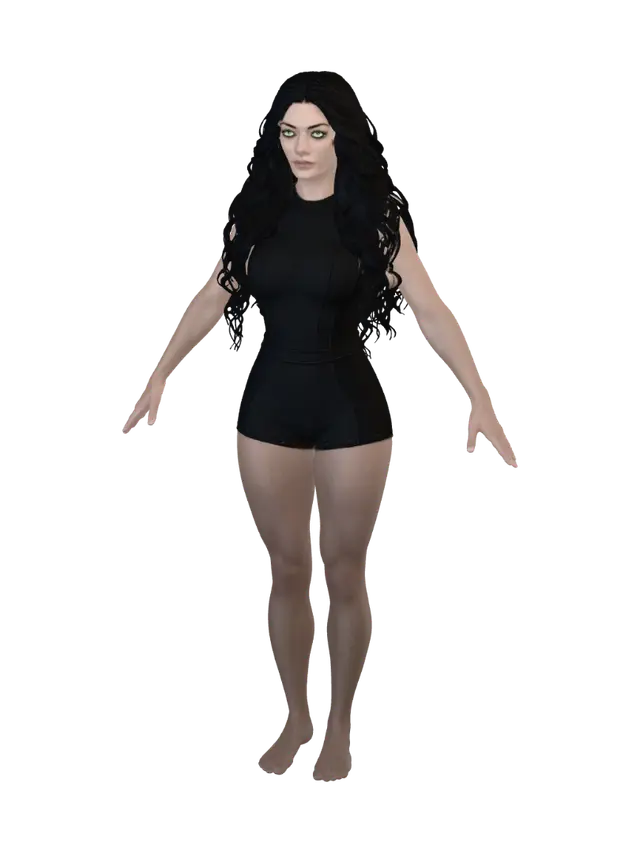 3D model for Midnight Stance