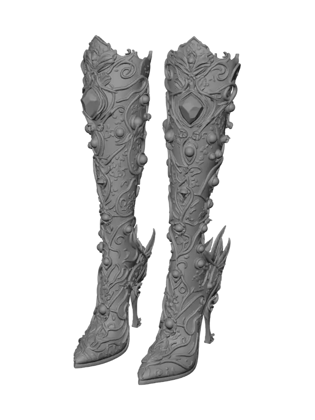 3D model for Dragonvine Nightboots