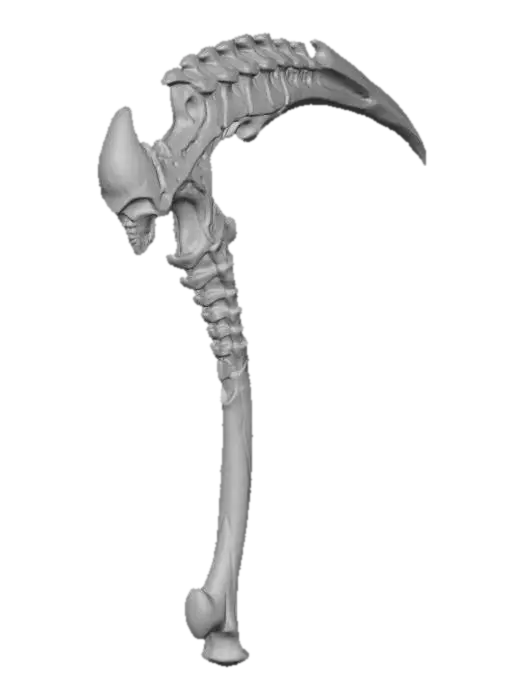 3D model for Death Scythe
, #Halloween2025# , #Halloween