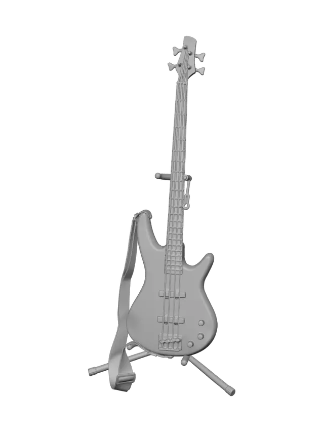 3D model for Red Bass in a Living Room