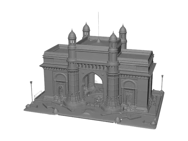 3D model for Gateway of India