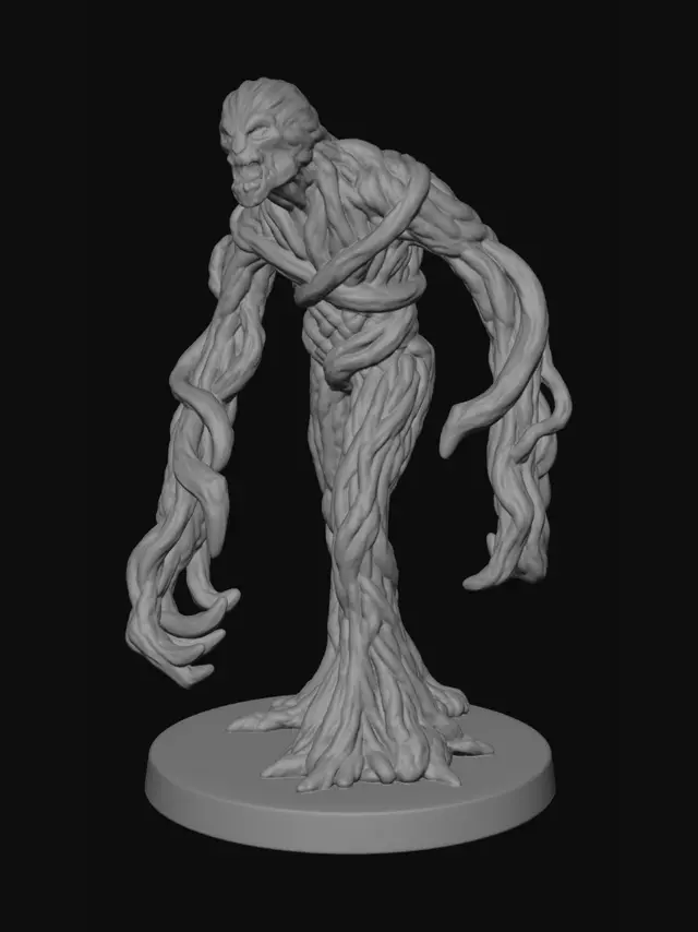3D model for Rootbound Horror