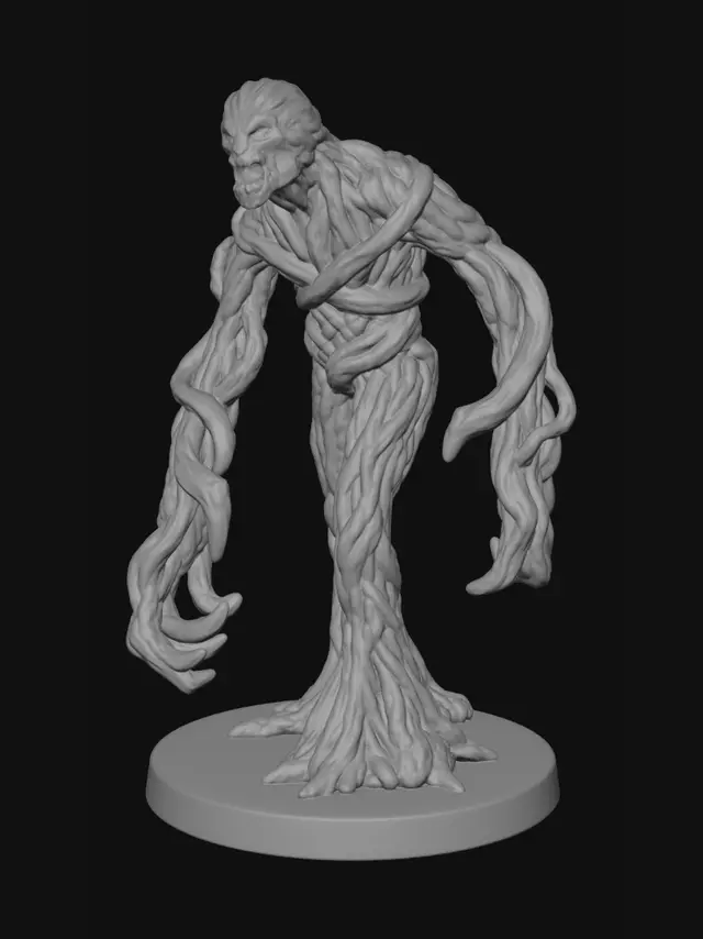 3D model for Rootbound Horror