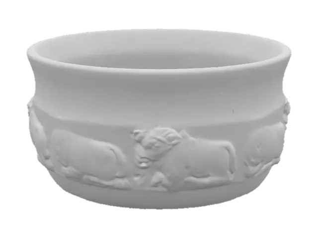 3D model for Ancient Carved Stone Bowl