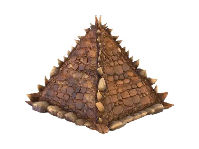 3D model for Spiky Pyramid