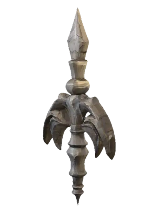 3D model for Golden Spearhead Emblem