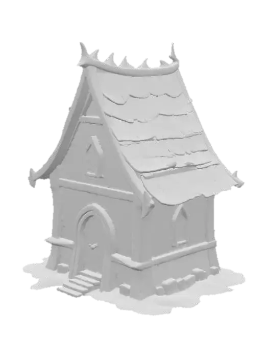 3D model for Haunted Cottage