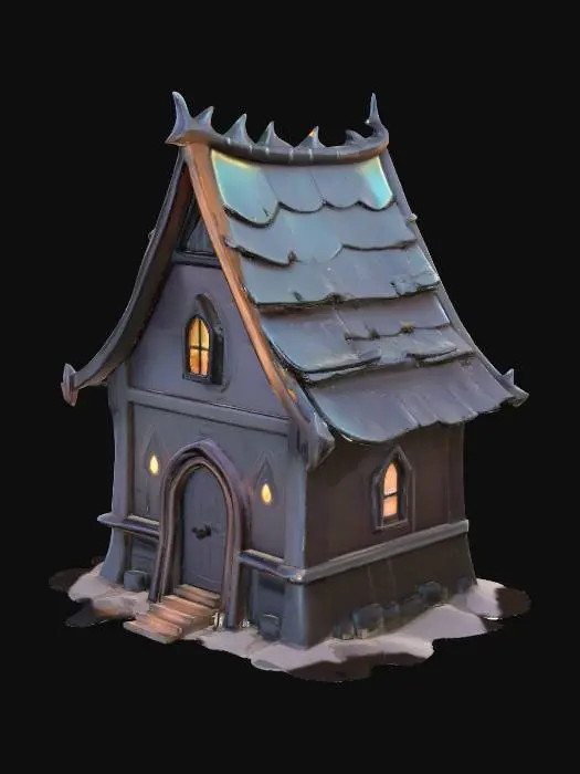 3D model for Haunted Cottage