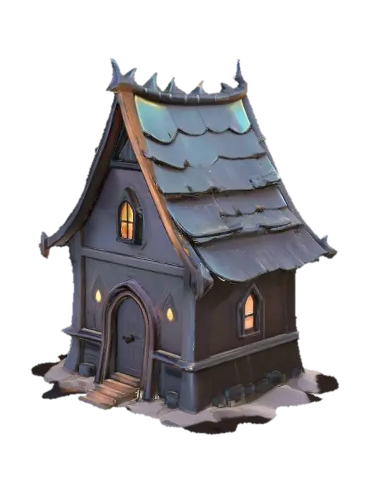3D model for Haunted Cottage