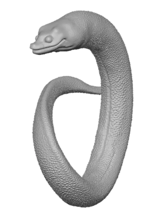 3D model for Create a giant eel