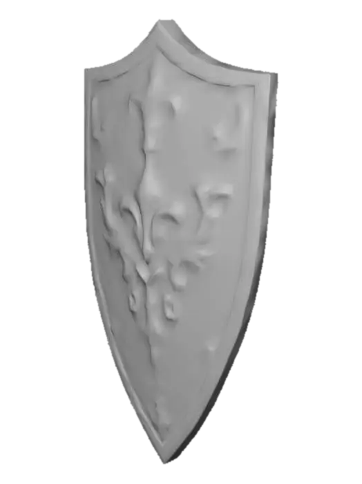 3D model for Royal Crest Shield