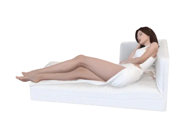 3D model for White Serenity on the Sofa