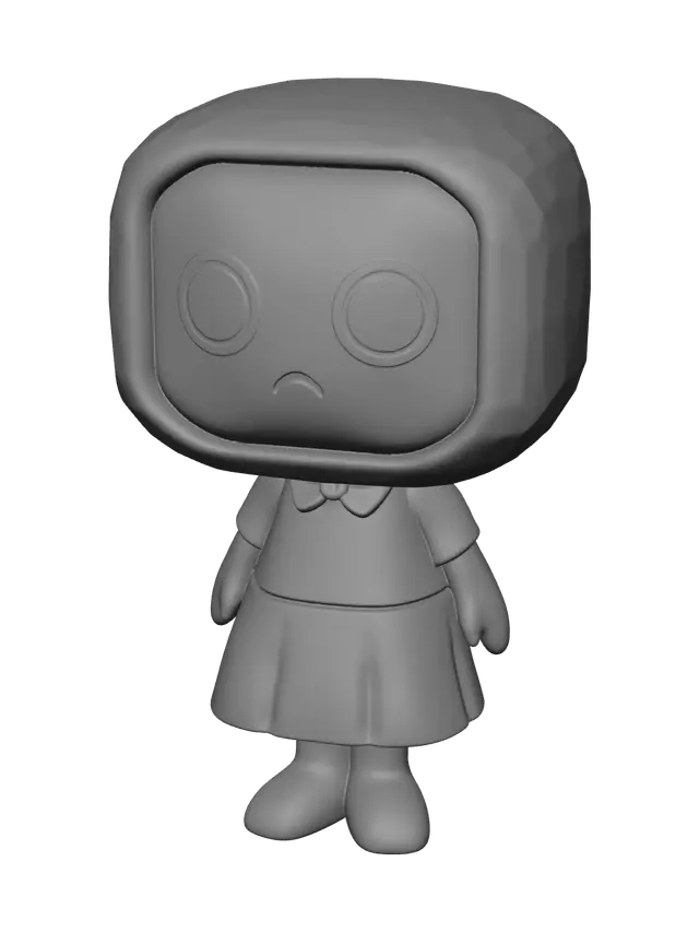 3D model for Low-Poly Shelly Dandys World