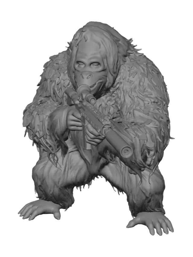 3D model for Bigfoot Sharpshooter