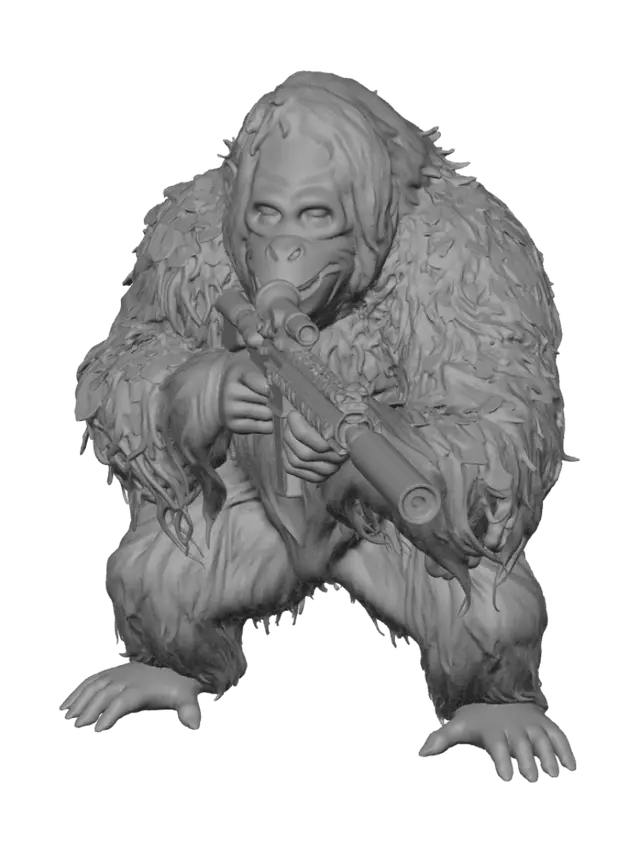 3D model for Bigfoot Sharpshooter
