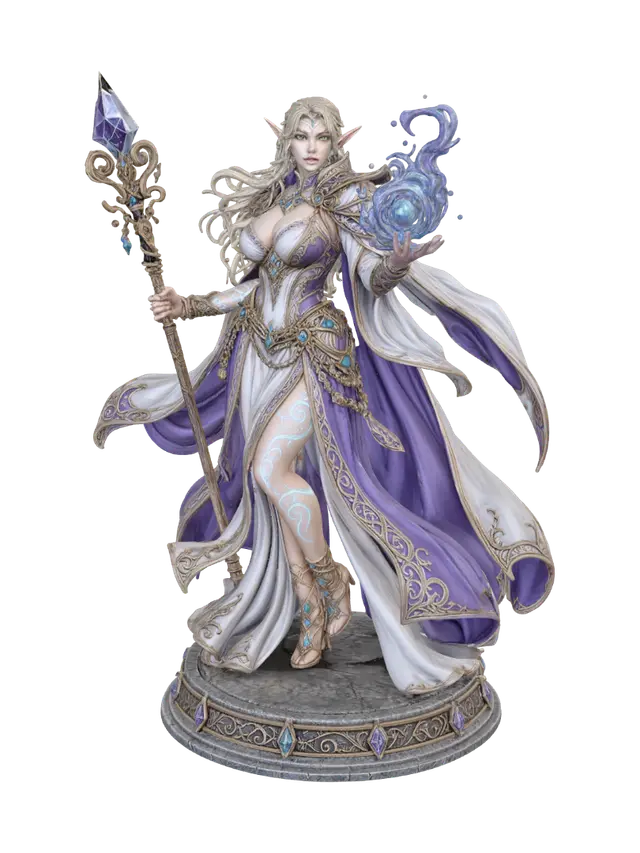 3D model for Violet Arcane Empress