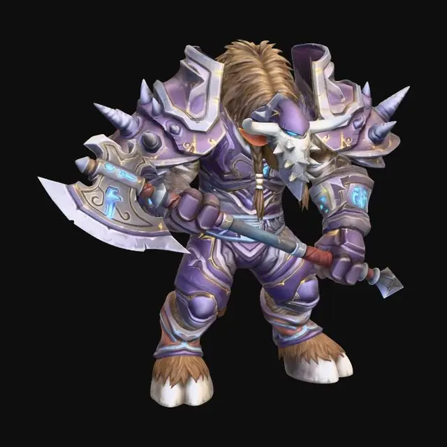 3D model for Tauren Berserker