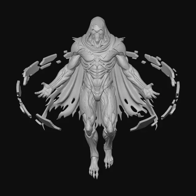 3D model for Voidbound Necromancer