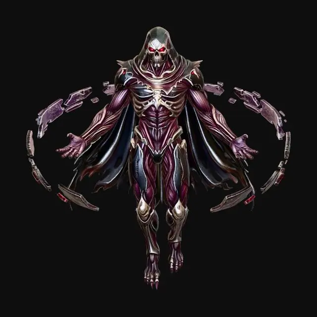 3D model for Voidbound Necromancer
