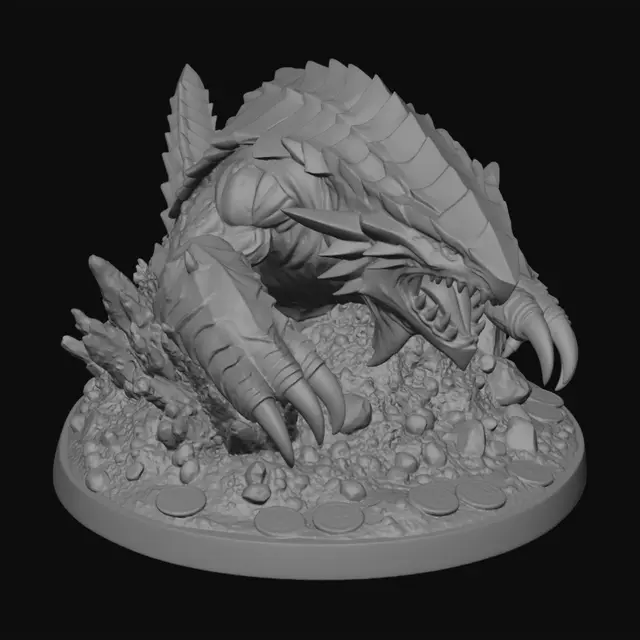 3D model for Earthshaker Dragon