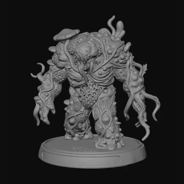 3D model for Violet Fungus Necrohulk