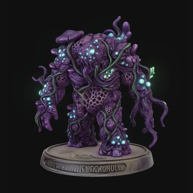 3D model for Violet Fungus Necrohulk