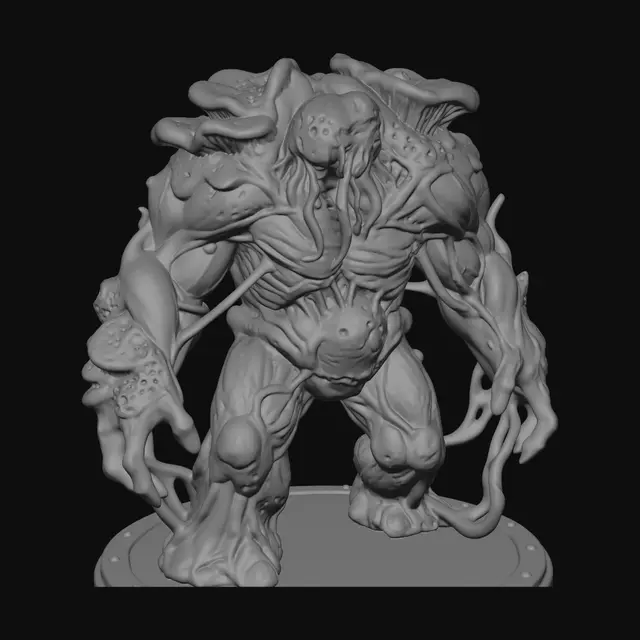 3D model for Violet Plague Behemoth