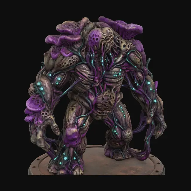 3D model for Violet Plague Behemoth