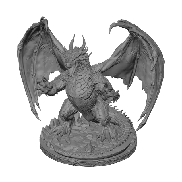 3D model for Crimson Wyrm