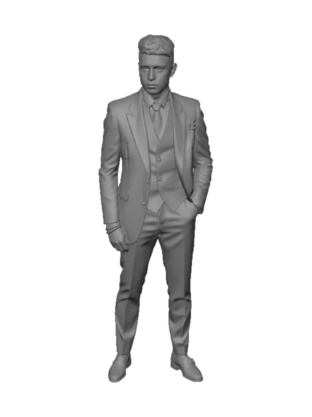 3D model for Golden Hour Gentleman