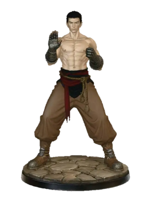 Iron Fist Gladiator - Stoic 3D model, vytvořený pomocí AI