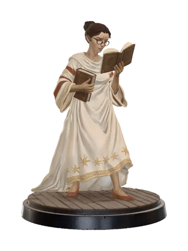 Modello 3D The Quiet Scholar - Nerd, generato dall’IA