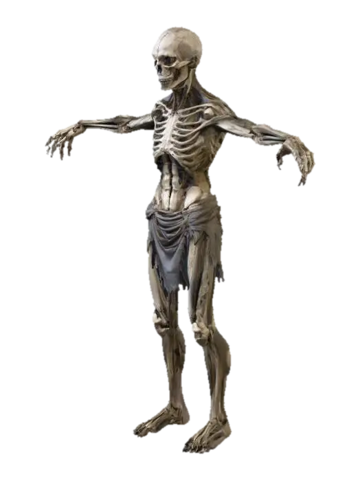#Halloween2025#,Ghoul in the Woods 3D model, vytvořený pomocí AI