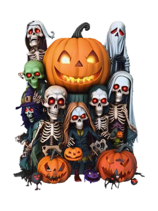 3D model for #Halloween2025#,Halloween Gathering