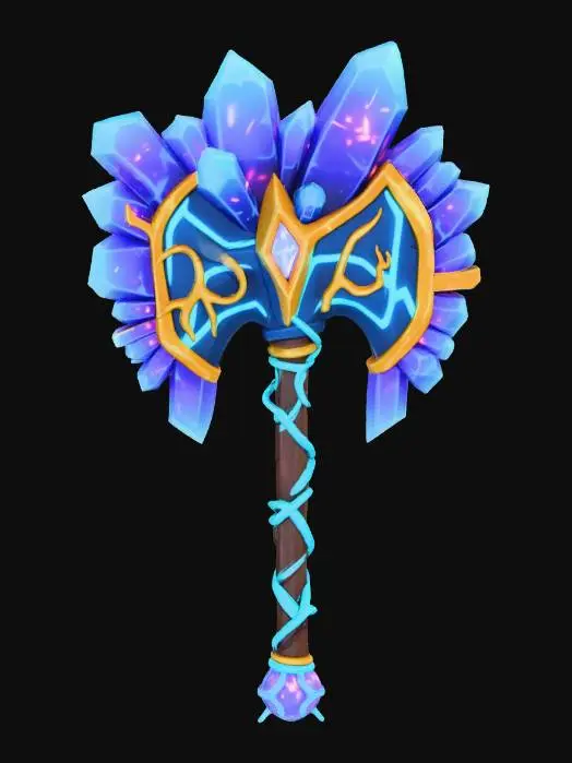 3D model for Crystal Stormbreaker