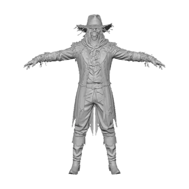 3D model for #Halloween2025#,Dark Outlaw