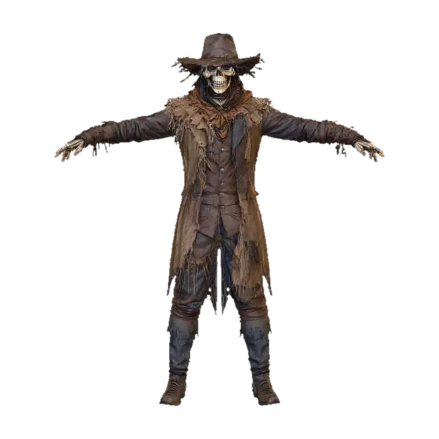 3D model for #Halloween2025#,Dark Outlaw