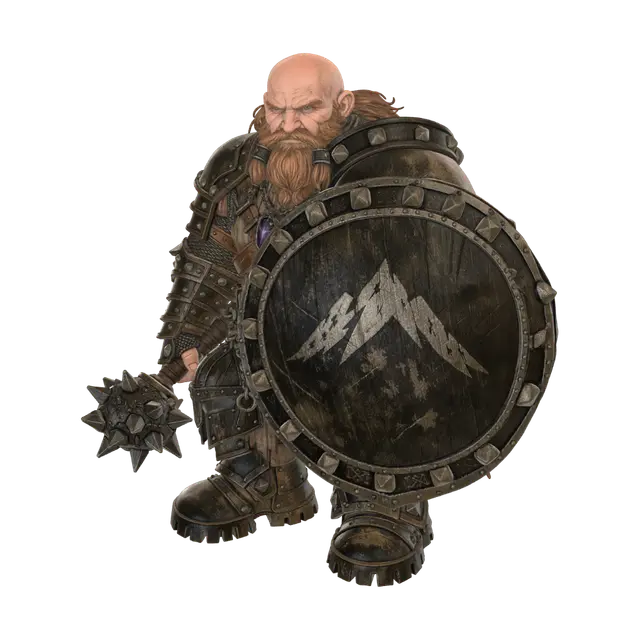 3D model for Ironshield Dwarf