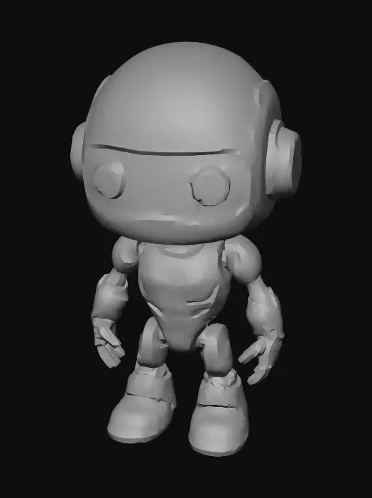 3D model for Bronze Bot