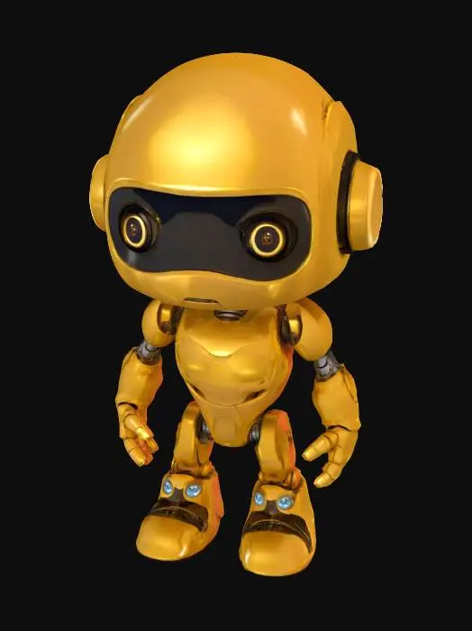 3D model for Bronze Bot