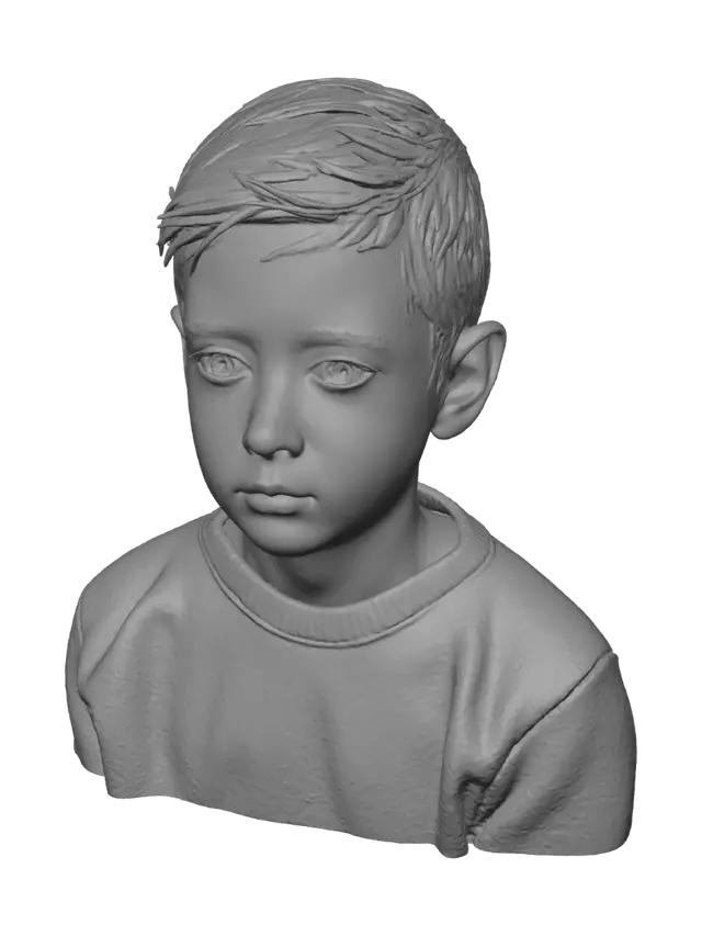 3D model for Child Portrait