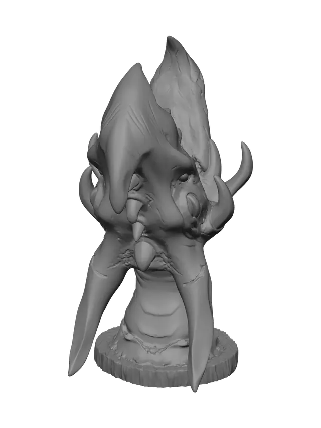 3D model for Ornate Dragon Teeth