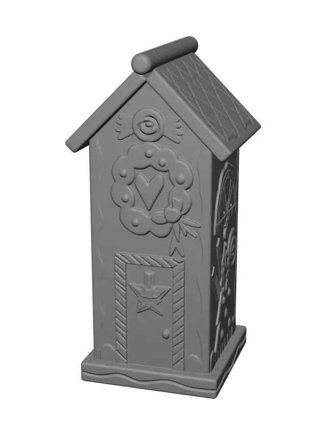 3D model for Modern Gingerbreadhouse