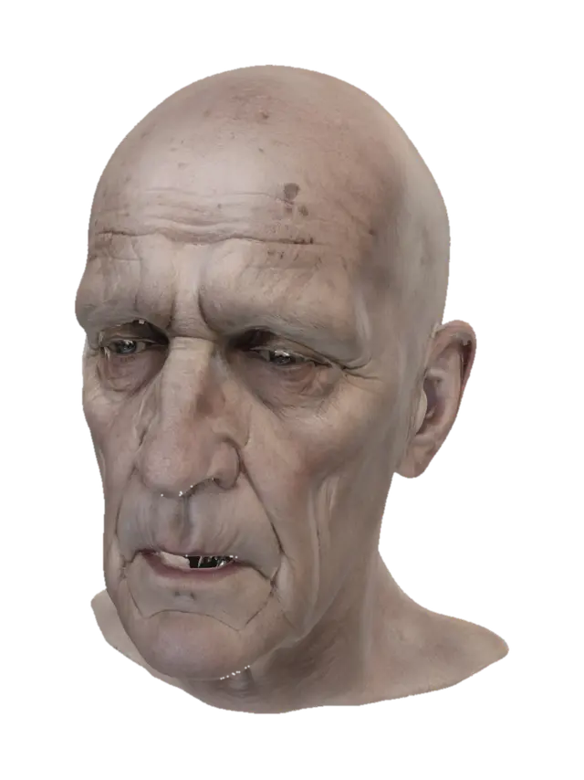 Timeworn Portrait - Framed 3D model, vytvořený pomocí AI
