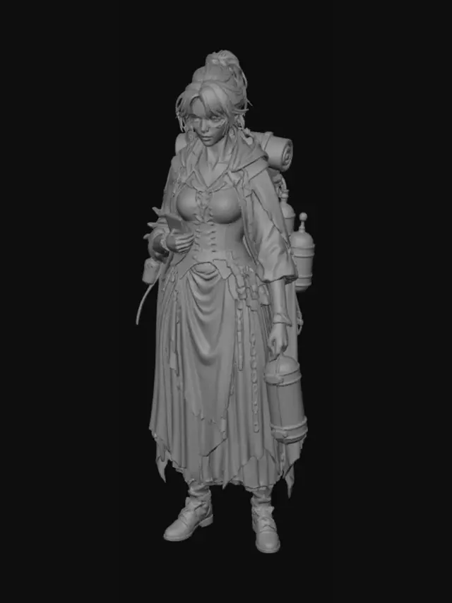 3D model for Yuki Casual: The Harmless Traveler
