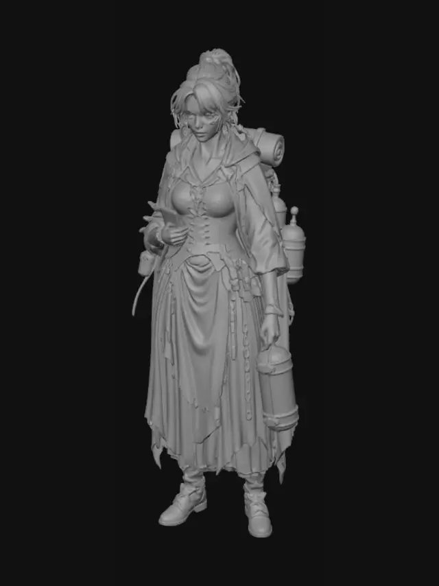 3D model for Yuki Casual: The Harmless Traveler