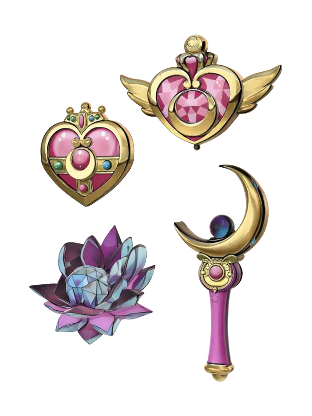 3D model for Celestial Hearts and Moonlit Lotus