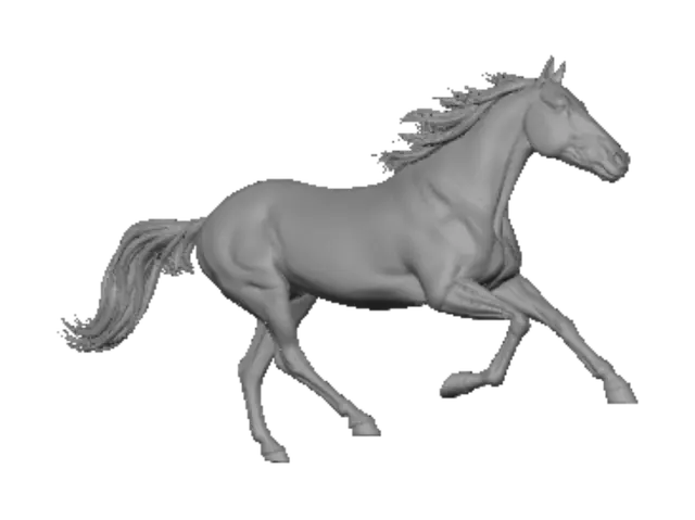 3D model for Desert Gallop