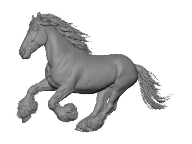 3D model for Midnight Gallop